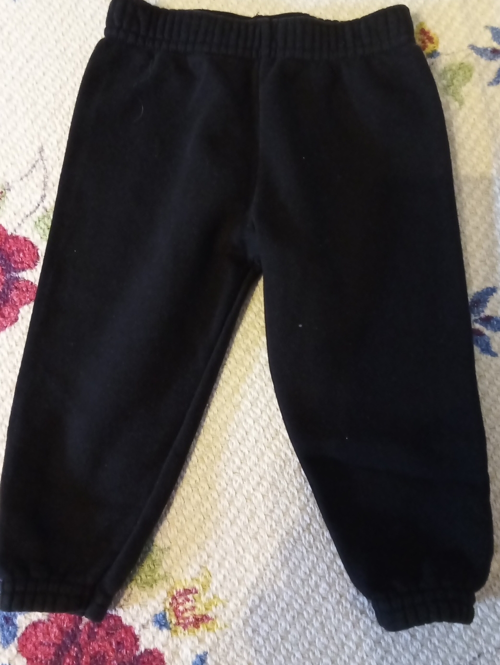 Garanimals Black Kids Elastic Waist Jogger Pants